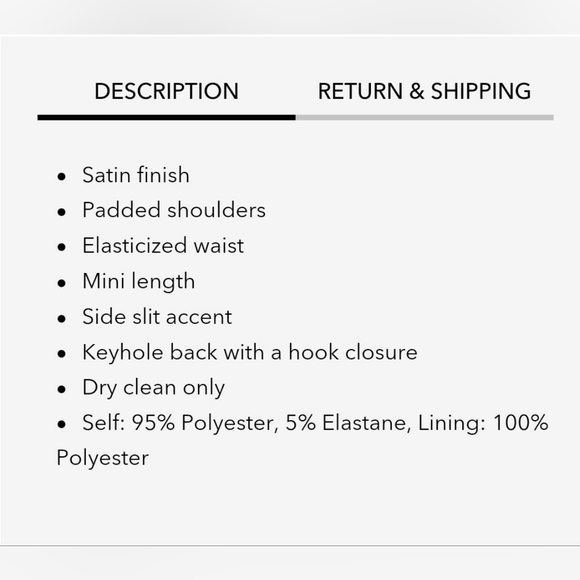 NWOT! ASTR The Label Women's Satin Strong Shoulder Midi Dress Size Medium - Picture 13 of 15